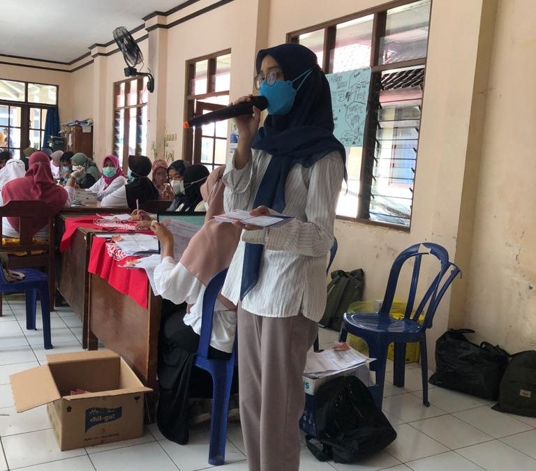 Kegiatan 1000 Vaksin Di Balaidesa Pangebatan, Kecamatan Karanglewas