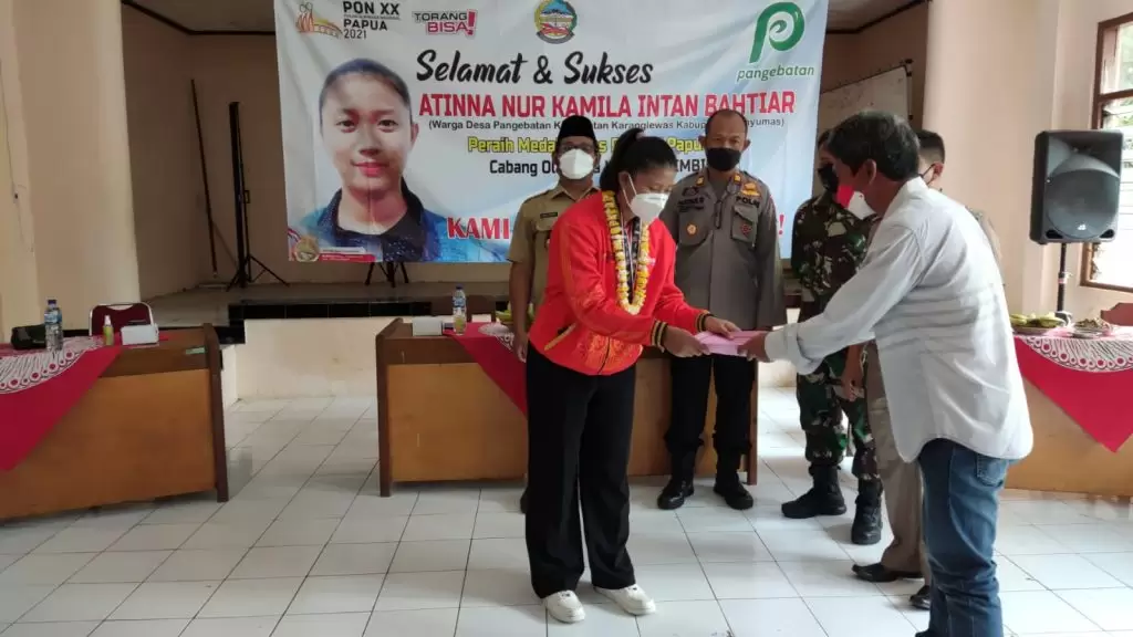 Atinna peraih medali emas PON Papua dari Pangebatan Banyumas